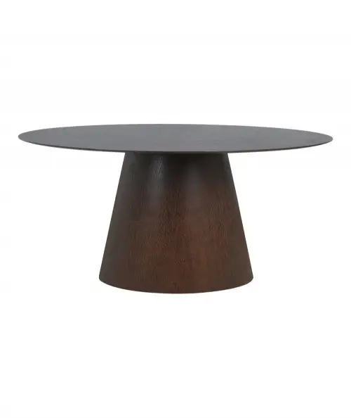 Bolton Spisebord med oval bordplade i valnød