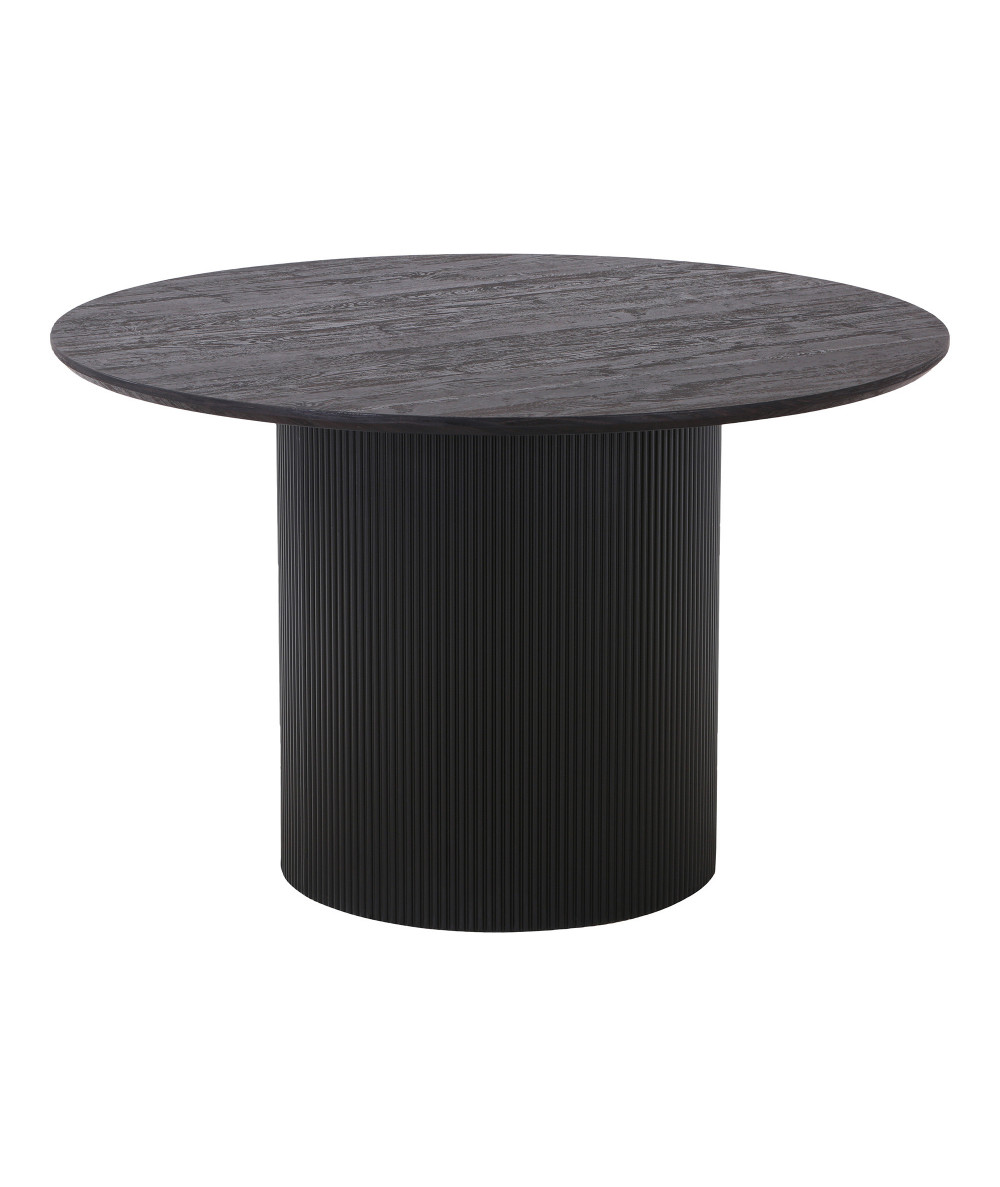 Rund Antoniette spisebord i mørkebrun Ø120x75 cm