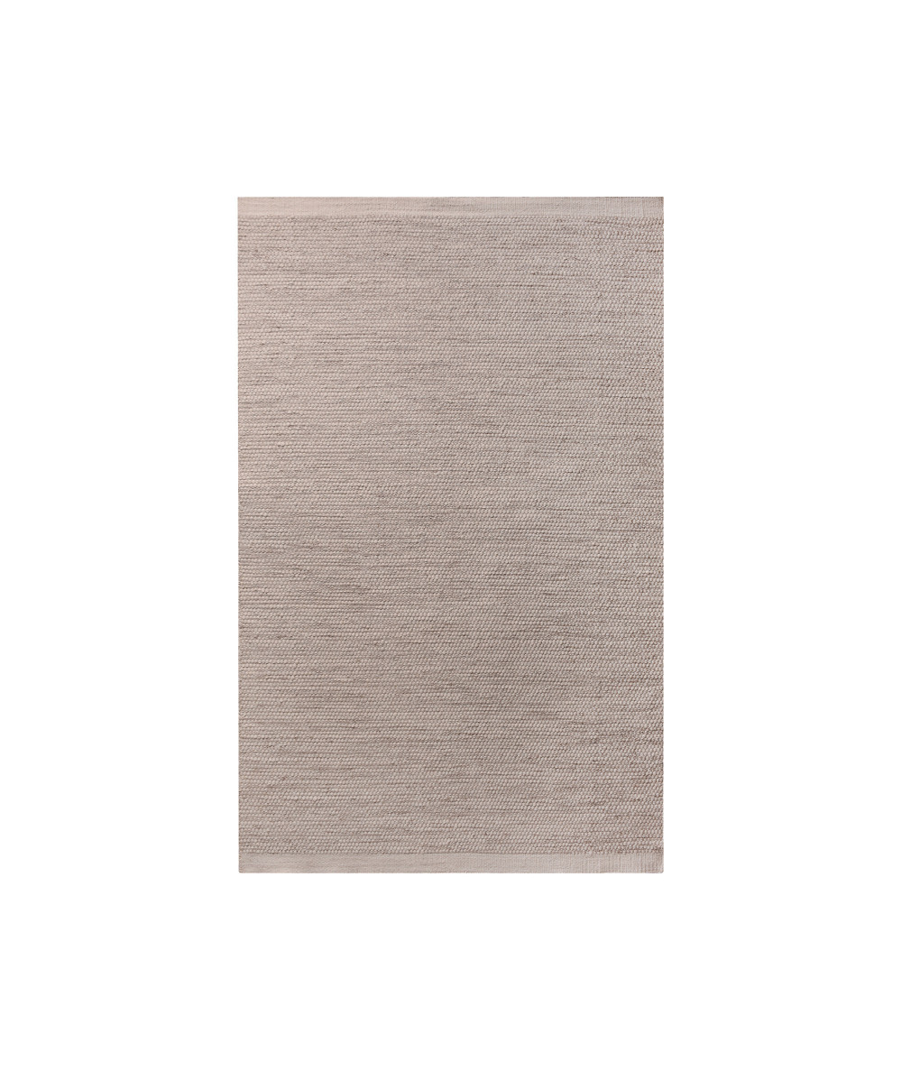 Margot tæppe i håndvævet råhvid/beige farve 160x230 cm