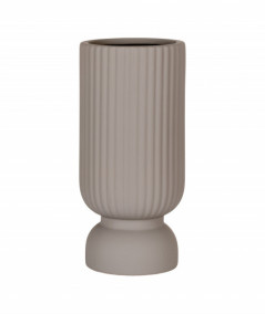 Jean vase i grå keramik