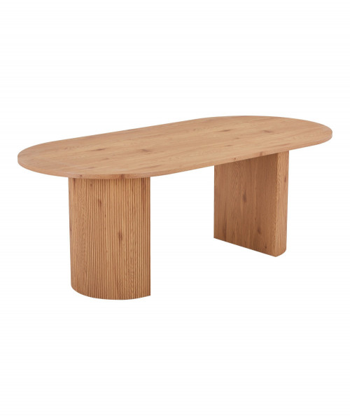 Boavista spisebord i natur 100x210x75 cm