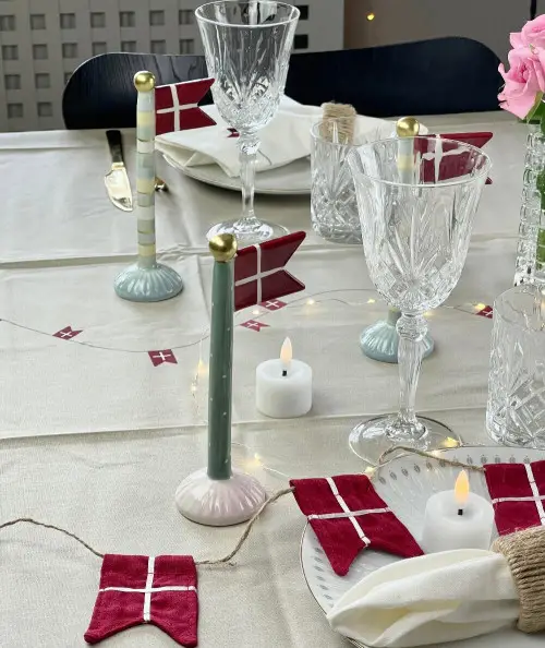 Flagranke med 11 splitflag