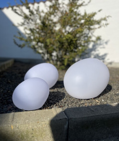 Solcelle sten - sæt af 3 lamper