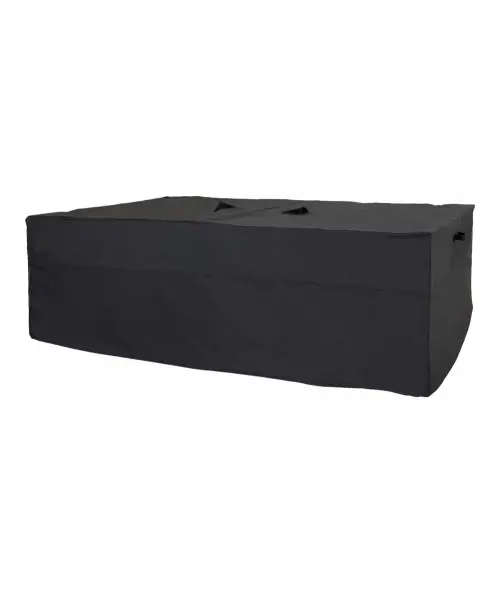 Overtræk i sort polyester til terracina Loungesæt