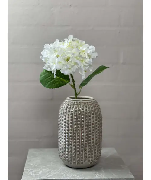 Hortensia i hvid, H 40 cm