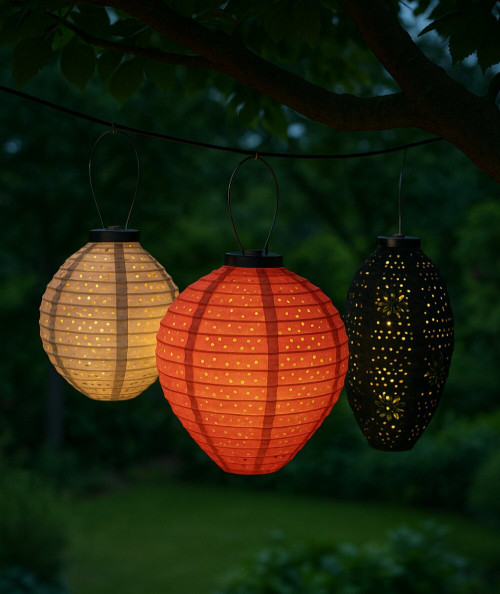 Greatham LED Lanterne - Lanterne, rose, genopladelig