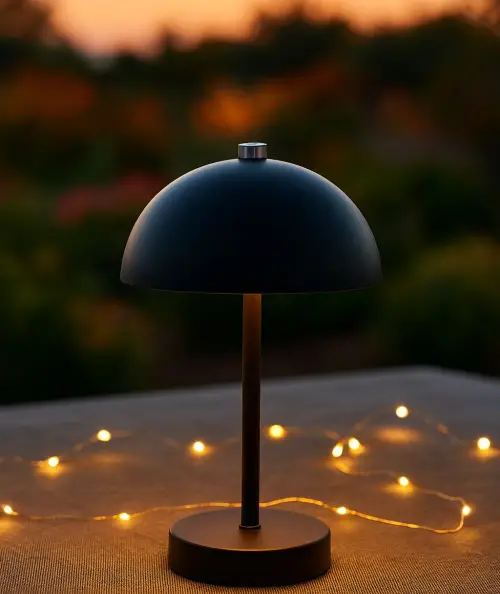 Ella LED bordlampe i sort