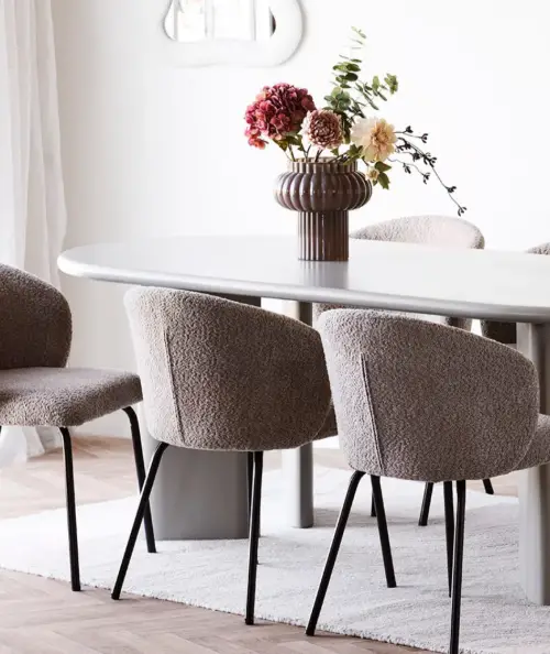 Dahlia buket - kunstig blomsterbuket i smukke farver