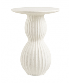 Newtown sidebord i hvid fiberclay