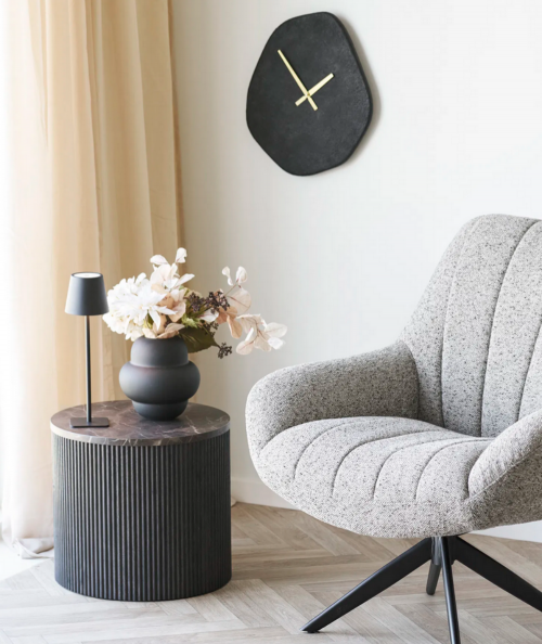 Rota hjørnebord med marmor look