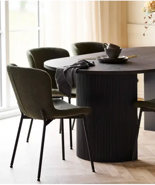 Boavista og Maceda spisebordssæt m. 6 spisebordsstole