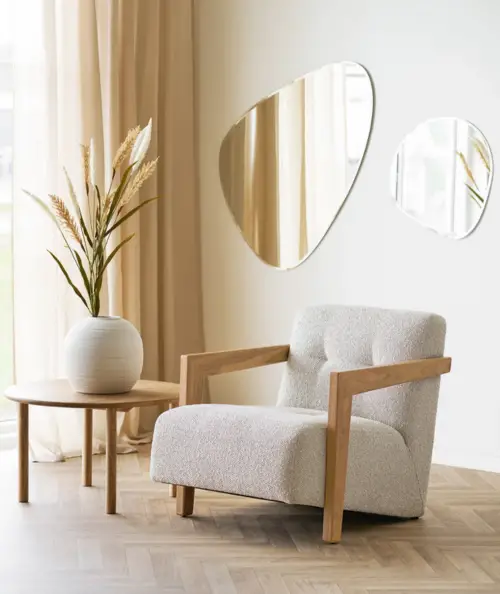 Jena sofabord i eg - ø70