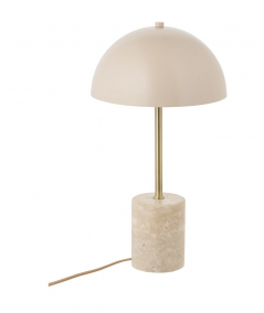Sheffield bordlampe med marmor fod og metal skærm