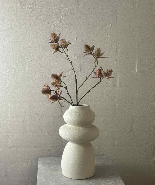 Tidsel brun/rosa