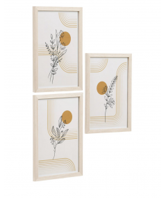 Madison Rammesæt i natur - 3 stk.