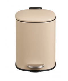 Lodi pedalspand i beige med soft close 3 l