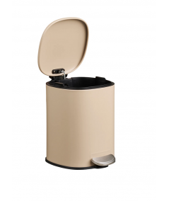 Lodi pedalspand i beige med soft close 3 l
