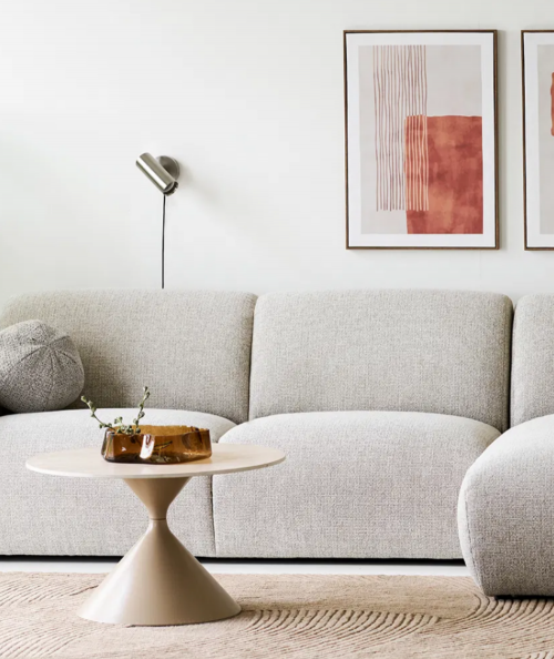 Paris væglampe i sølv