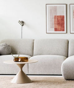 Paris væglampe i sølv