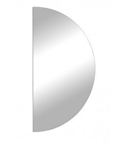 Paola spejl i halvmåneform