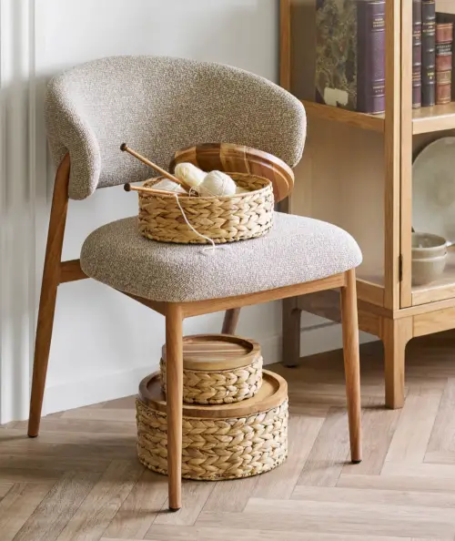 Botofte Kurve m. trælåg/sæt af 3