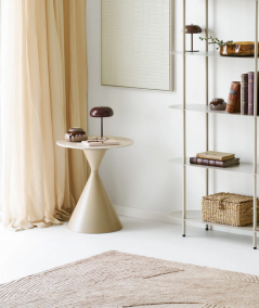 Annecy hjørnebord m. keramisk bordplade/stål