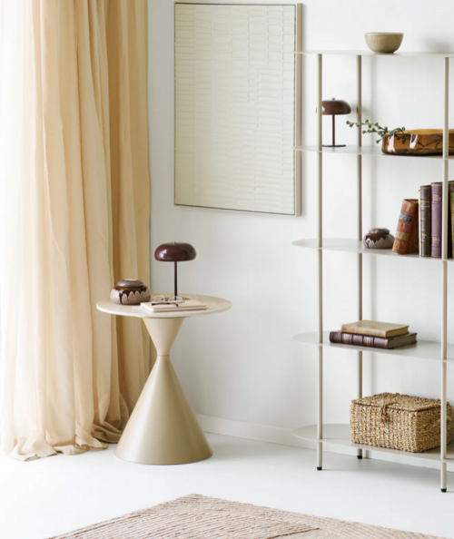 Margate bordlampe i bordeaux/genopladelig