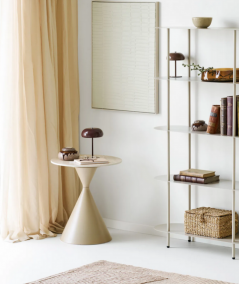 Margate bordlampe i bordeaux/genopladelig