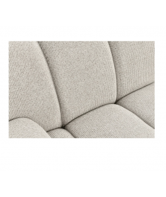 Taza 2,5 personers modulsofa i sand m/puf/højrevendt