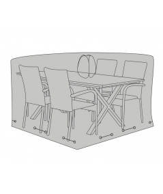 Luksus overtræk til bord med 4 stole i sort