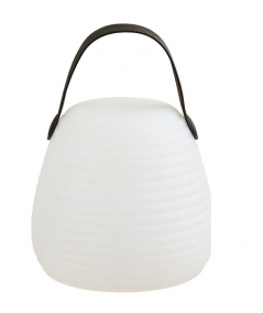 Derry LED Lampe i hvid/genopladelig