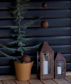 Maxi Lanterne i kobber