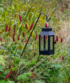 Micro small lanterne i sort