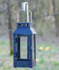 Micro lille lanterne i sort