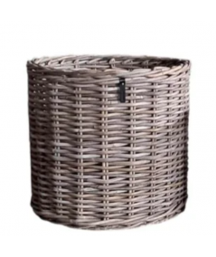 Maxi XL lav rund ratta kurv inkl. pose