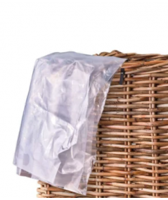 Magnum Low Square Rattan Basket (incl. bag)