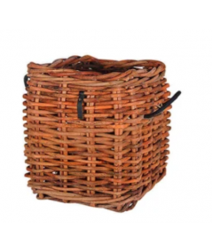 Maxi Low Square Rattan Basket (incl. bag)