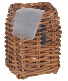 Mini Square Rattan Basket (incl. bag)