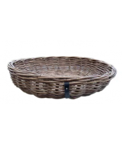 Midi rund rattan bakke
