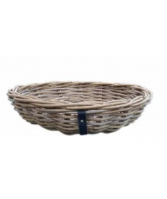 Mini rund rattan fad