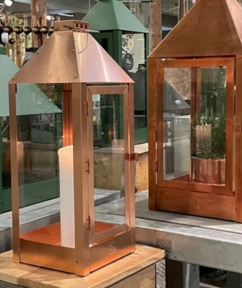 Mega kobber lanterne