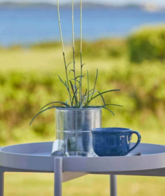 A2 living galvaniseret urtepotte sæt m. 6 stk.