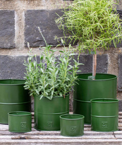 A2 living Olivengrøn uttepotte sæt m. 6 stk.