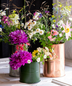 A2 living urtepotte sæt i olivengrøn m. 3 stk.