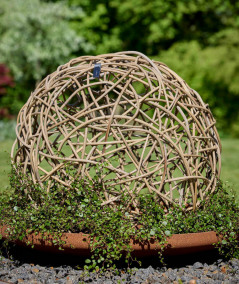 Mega rattan dekorationskugle