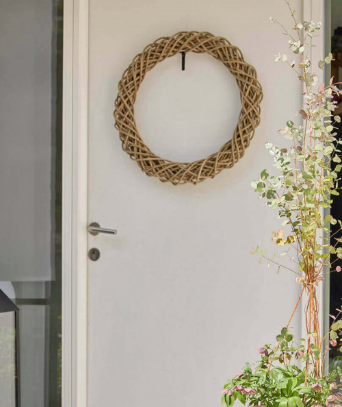 Mega rattan dekorationskrans
