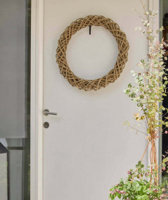 Mega rattan dekorationskrans