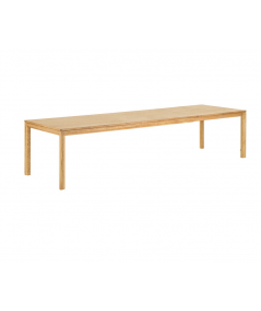 Bowen spisebord lavet i natur eg 100x220-320 cm