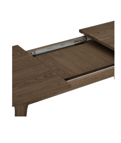 Darwin spisebord i brun egefiner 100x240-340 cm