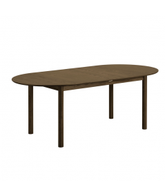 Bundaberg spisebord i smoked egefiner 100x200-300 cm